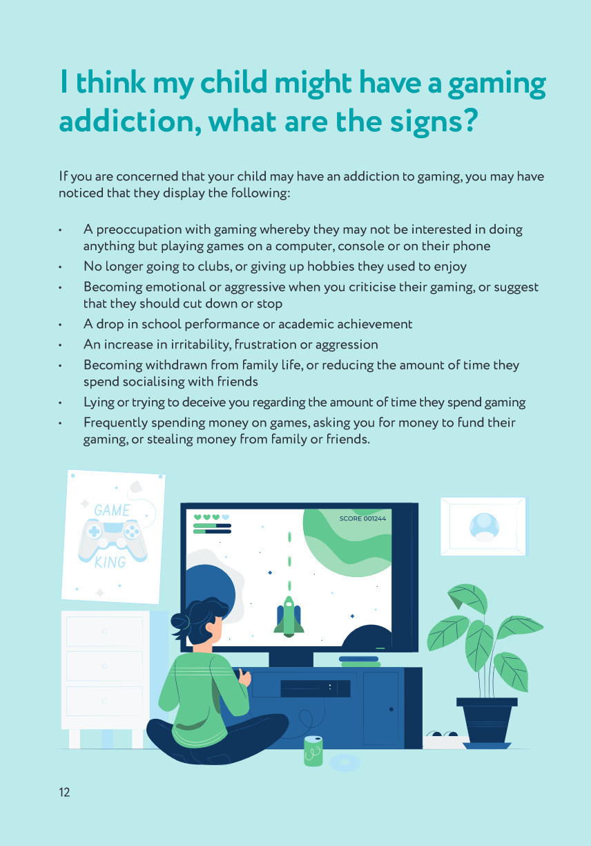 Coping with Gaming Addiction, page 12 of 16